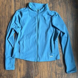Women’s Under Armour jacket size XL blue (F3)